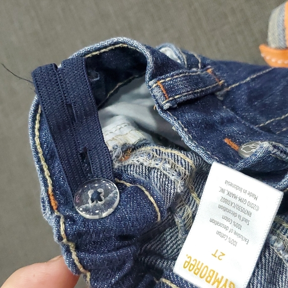 💥50% sale💥Gymboree cuffed jeans sz2T #b269 - Picture 3 of 7